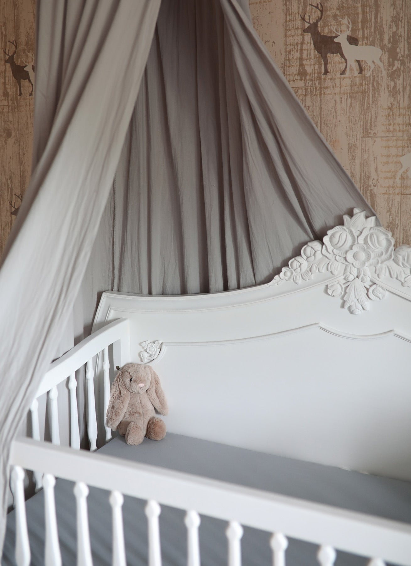 Louis French Cot Bed in White. Free Delivery & Assembly.